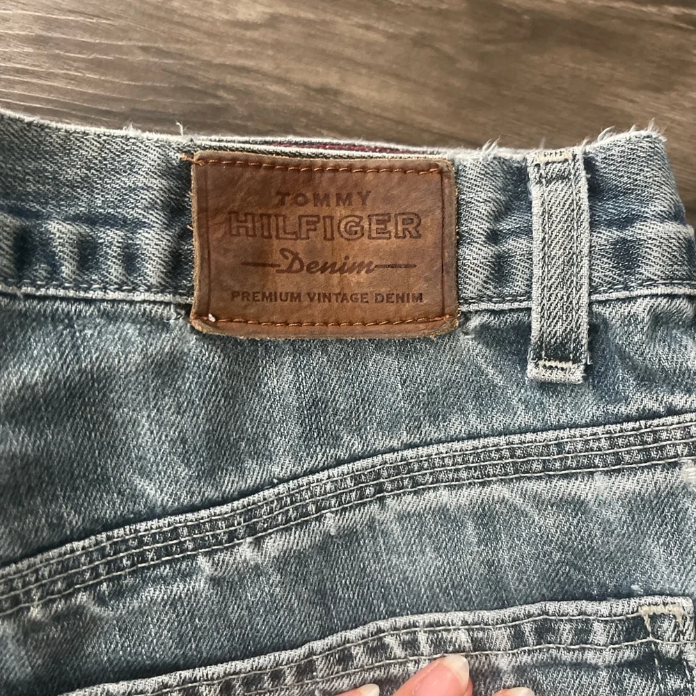 Tommy Hilfiger Vintage Light blue Washed Loose Fit Carpenter Jeans - Picture 5 of 11